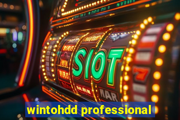 wintohdd professional